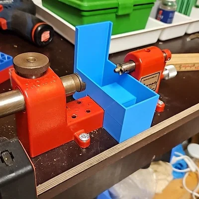 Khay hứng phôi tiện cho máy Hornady Case Trimmer - Giúp bàn làm việc gọn gàng