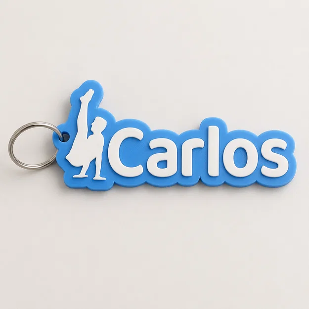 Thẻ tên thể dục dụng cụ của Carlos - Image 1