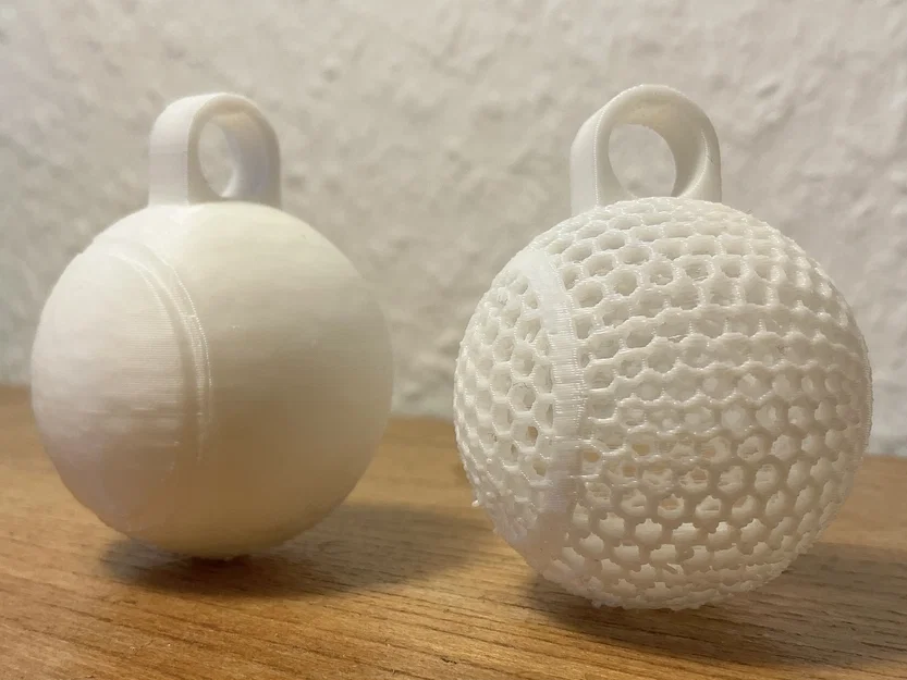 Móc khóa trái banh tennis (Tennis Ball Keychain) in 3D siêu đẹp - Image 1