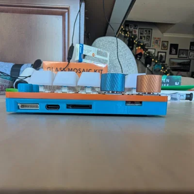 Case Slim Modular và Chân đế cho Duckypad Pro