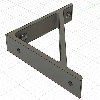 Ke Góc Gia Cố (Gusseted Mounting Bracket)