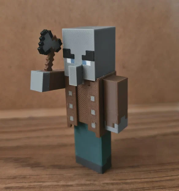 Mô hình Vindicator trong Minecraft - In 3D cực đẹp - Image 1