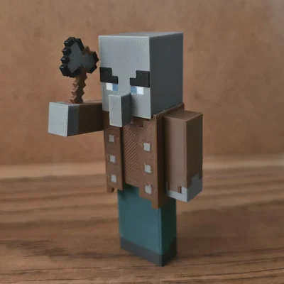 Mô hình Vindicator trong Minecraft - In 3D cực đẹp