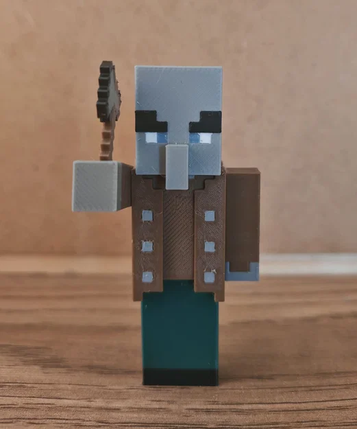Mô hình Vindicator trong Minecraft - In 3D cực đẹp - Image 3