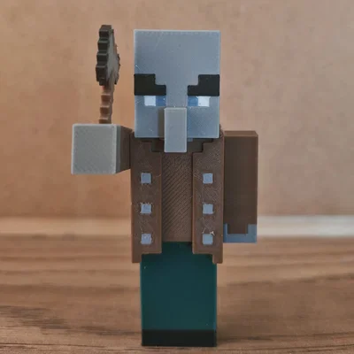 Mô hình Vindicator trong Minecraft - In 3D cực đẹp