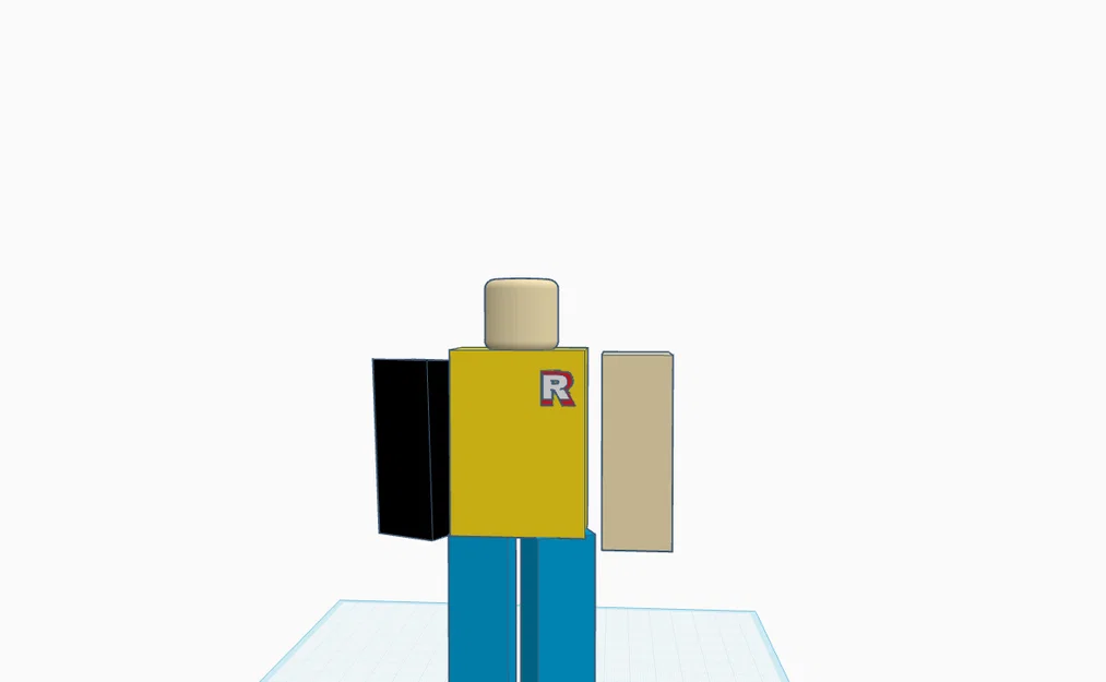 Mô hình nhân vật khối phong cách Roblox in 3D cực đẹp - Image 1
