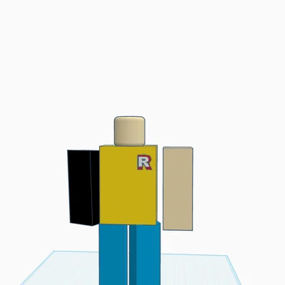 Mô hình nhân vật khối phong cách Roblox in 3D cực đẹp