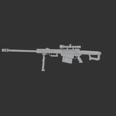 Mô hình súng trường Barrett M107