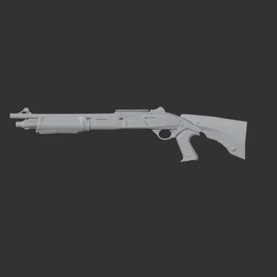 Mô hình 3D Benelli M3