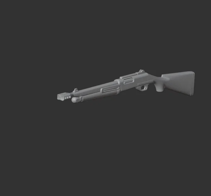 Mô hình 3D Benelli Nova - Image 3