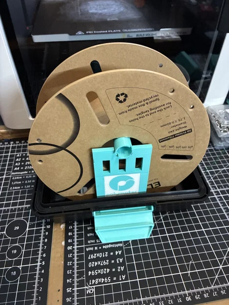 Giá đỡ và trục lăn cho hộp Polydryer khi lật ngược - Image 3