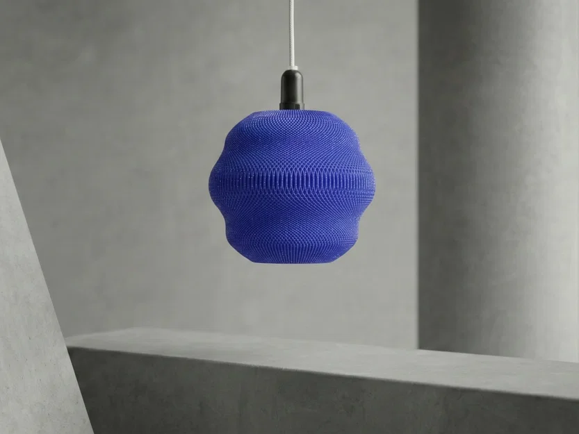 Đèn treo Cocoon | Mẫu đèn thả trần họa tiết hiện đại - Image 3