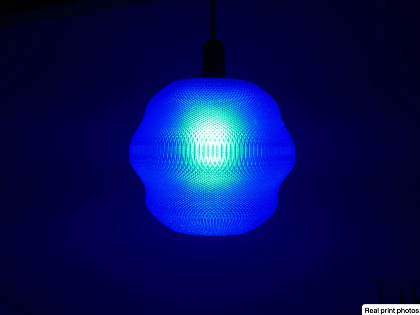 Đèn treo Cocoon | Mẫu đèn thả trần họa tiết hiện đại - Image 6