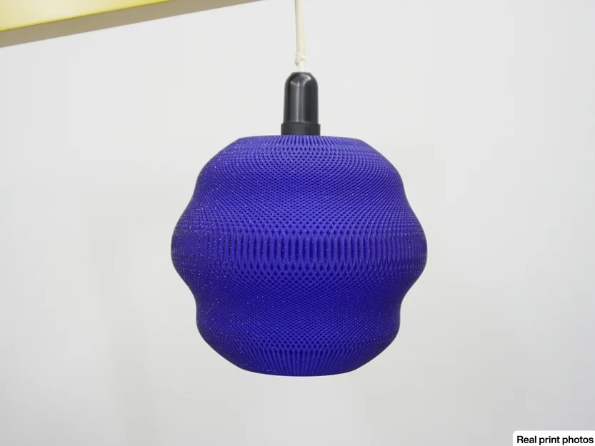 Đèn treo Cocoon | Mẫu đèn thả trần họa tiết hiện đại - Image 7