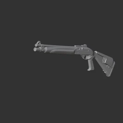 Mô hình 3D Beretta 1301