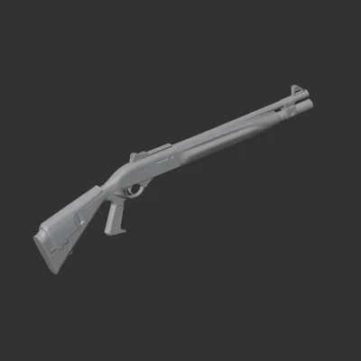 Mô hình 3D Beretta 1301