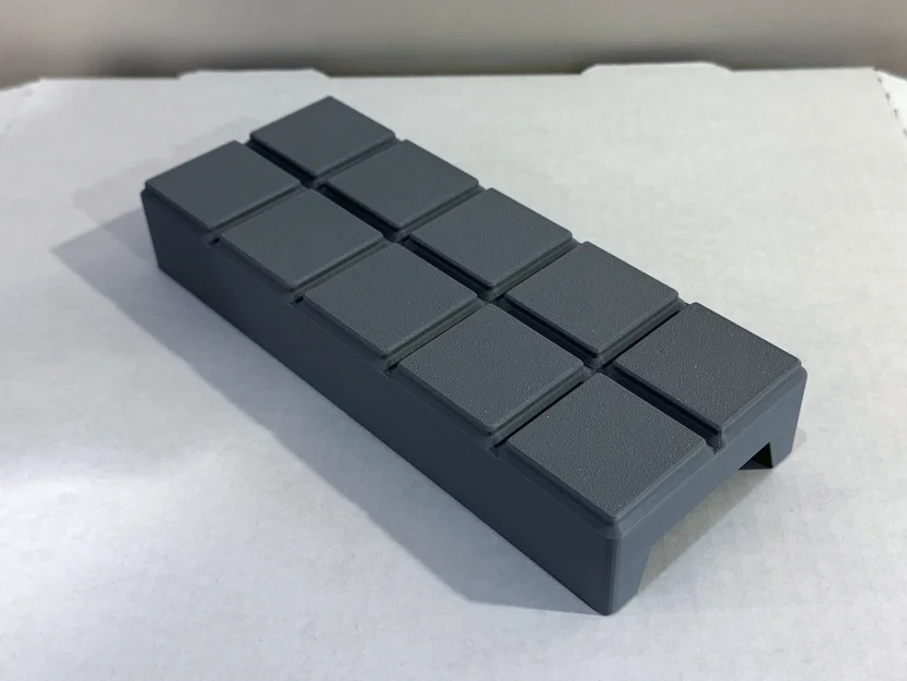 Gridfinity - Khay đựng nhãn cho hộp chống ẩm 2x5 - Image 3