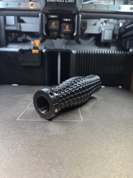 Tay nắm xe đạp công thái học 3D in với TPU và PETG cực êm - Image 3
