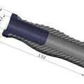 Tay nắm xe đạp công thái học 3D in với TPU và PETG cực êm - Thumbnail 6