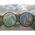 Rồng Kính Màu (Stained Glass Dragon) - Bản in cho Bambu AMS - Thumbnail 1