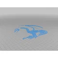 Rồng Kính Màu (Stained Glass Dragon) - Bản in cho Bambu AMS - Thumbnail 5