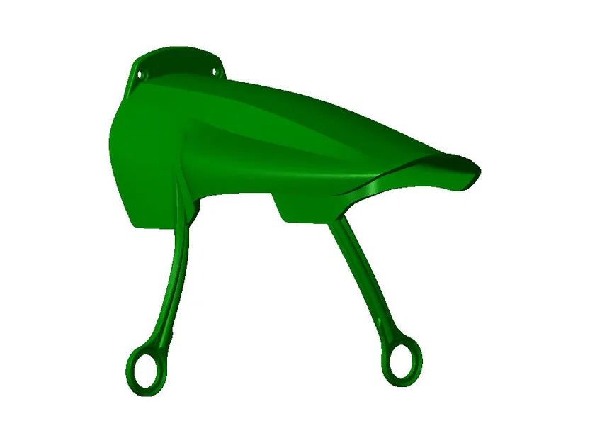 Chắn bùn Fox 38 (Mud Guard) tự in cho xe đạp địa hình - Image 1