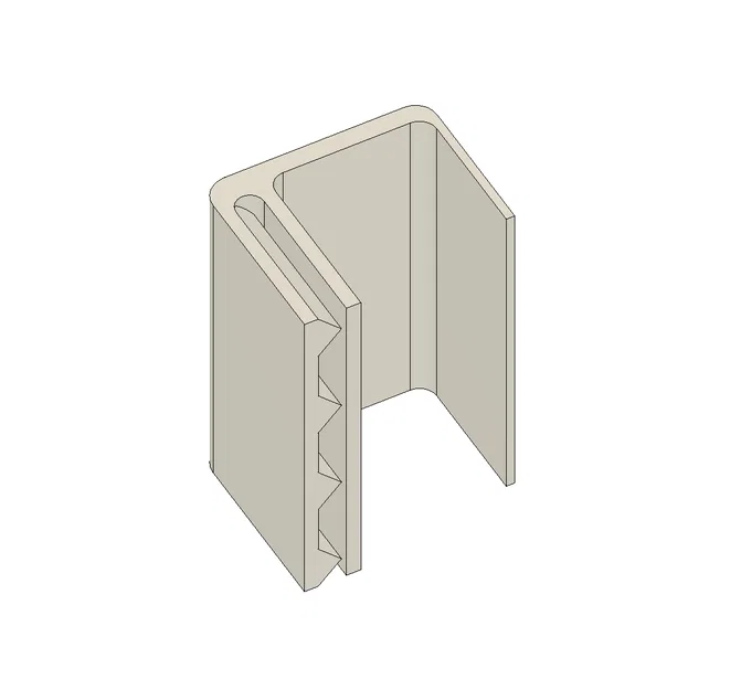 Móc treo màn cửa thông minh cho khung cửa sổ Euro (in 3D không cần support) - Image 2