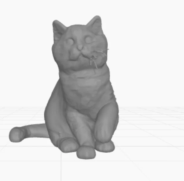Mô hình chú mèo nhỏ đáng yêu (Funny cat) in 3D trang trí - Image 1