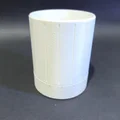 Hũ Đựng Đồ Tối Giản Vân Sọc Màu Trắng - Thumbnail 2