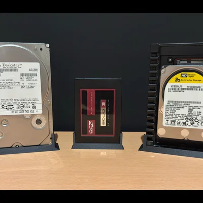 Giá đỡ trưng bày cho ổ cứng HDD và SSD (3.5 inch và 2.5 inch)