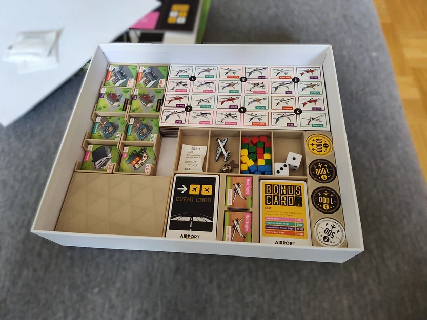 Airport Empire - Bộ insert cho board game kèm bản mở rộng 3-4 người chơi - Image 1