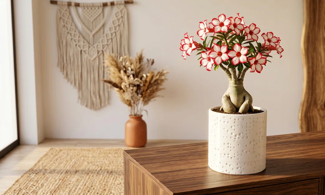 Hũ Đựng Đồ Có Nắp Họa Tiết Vết Lõm Màu Trắng - Image 1