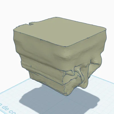 Mô hình tản nhiệt AMD Wraith Prism 3D dùng tham chiếu kích thước 1:1
