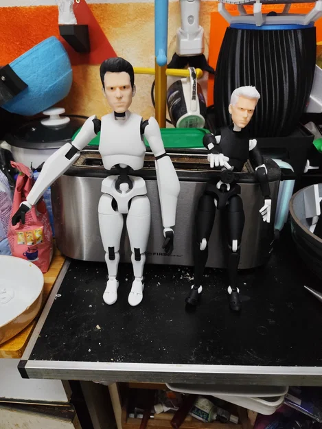 Đầu nam cho mô hình action figure Carbon 13 Type M - Image 1