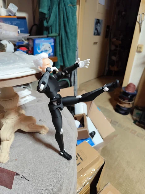 Đầu nam cho mô hình action figure Carbon 13 Type M - Image 3