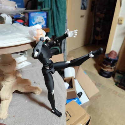 Đầu nam cho mô hình action figure Carbon 13 Type M