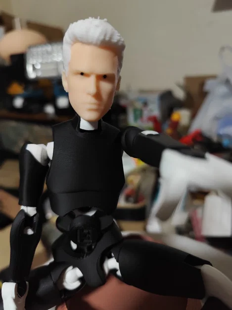 Đầu nam cho mô hình action figure Carbon 13 Type M - Image 4
