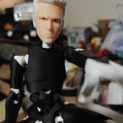 Đầu nam cho mô hình action figure Carbon 13 Type M