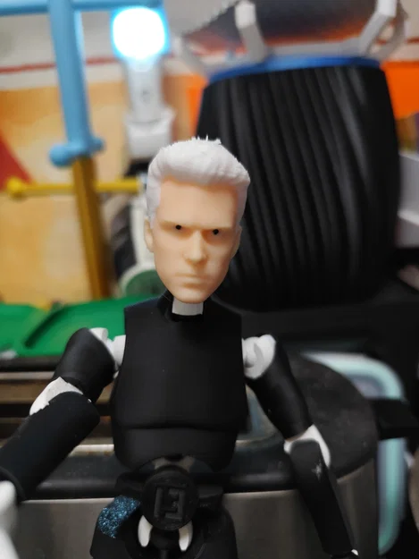 Đầu nam cho mô hình action figure Carbon 13 Type M - Image 7