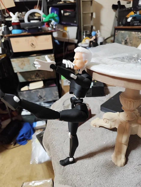 Đầu nam cho mô hình action figure Carbon 13 Type M - Image 9