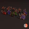 Bộ mô hình 2.5D RPG Miniatures: Base Set - Thumbnail 1