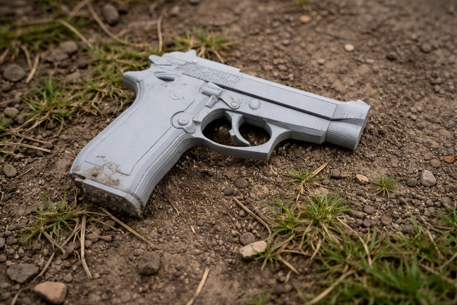 Mô hình 3D Beretta 84FS - Image 1