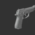 Mô hình 3D Beretta 84FS - Thumbnail 3