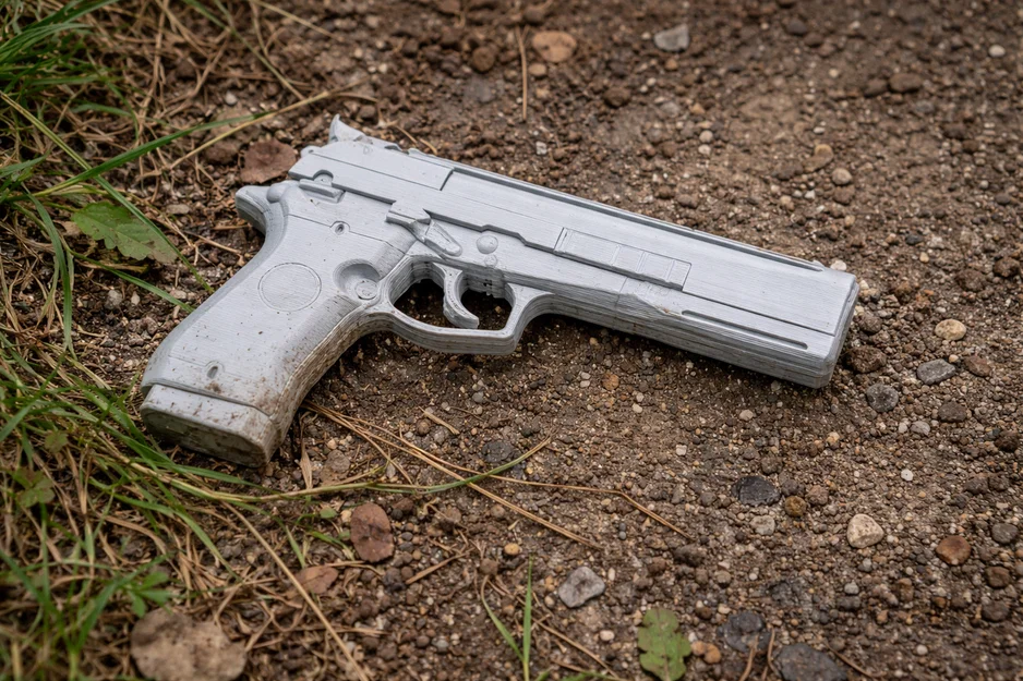 Mô hình 3D Beretta 87 Target - Image 1