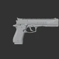 Mô hình 3D Beretta 87 Target - Thumbnail 2