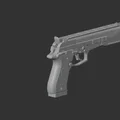 Mô hình 3D Beretta 87 Target - Thumbnail 3