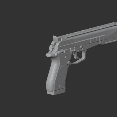 Mô hình 3D Beretta 87 Target