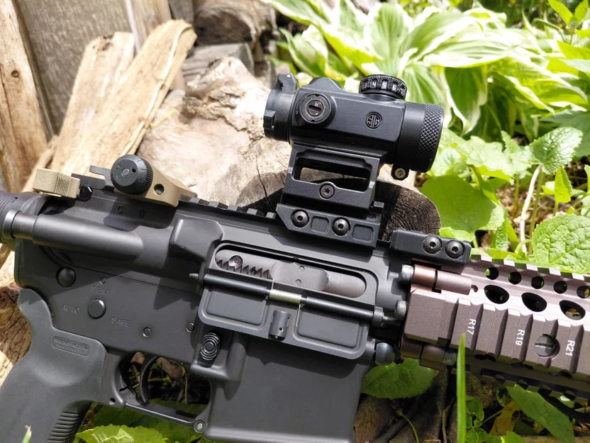 Riser Picatinny Airsoft (Tích hợp chốt chống giật) - Image 1