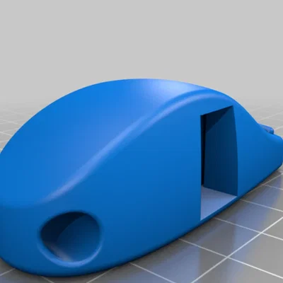 Mô hình còi thổi (Whistle) 3D thiết kế nhỏ gọn, dễ in