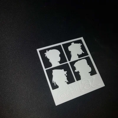 Tranh nghệ thuật 2D Gorillaz - Album Demon Days